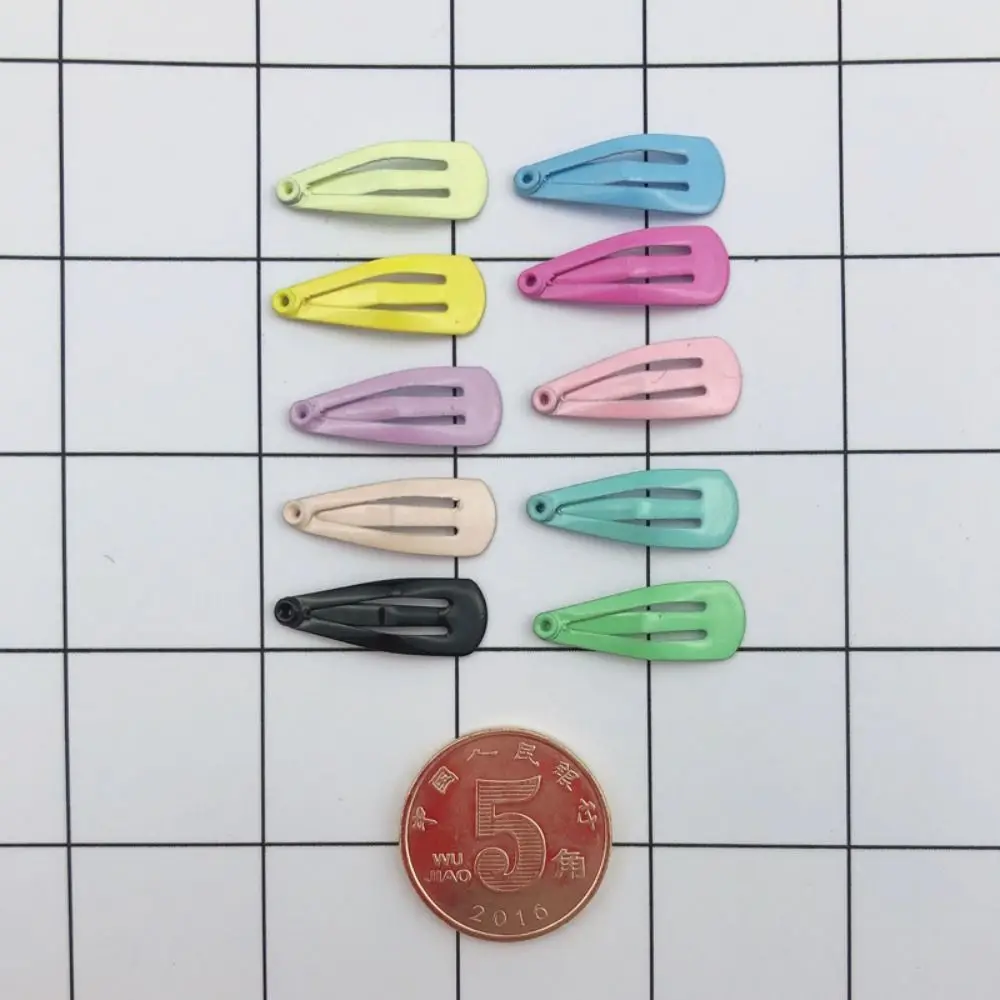 العصرية لطيف 2 سنتيمتر مشبك شعر صغير ل BJD OB11 2 سنتيمتر الأطفال المألوف الجانب كليب المعادن DIY بها بنفسك 1/12 1/8 اكسسوارات الأطفال #2