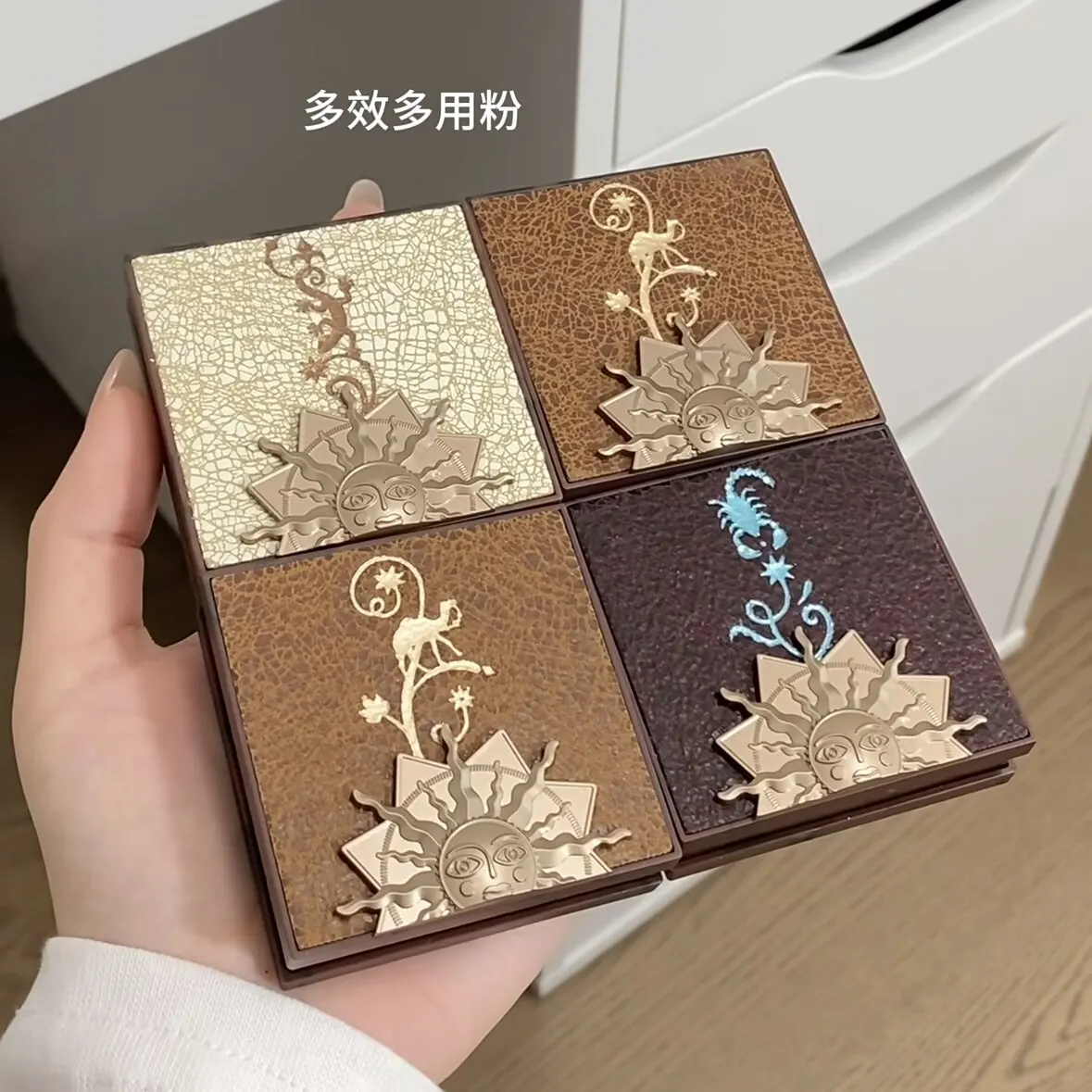 Girlcult Loulan Multi‑Effect Multi‑Use Powder Face Highlighter Expanding Color Brightening Powder for Mid‑Face Makeup Finishing