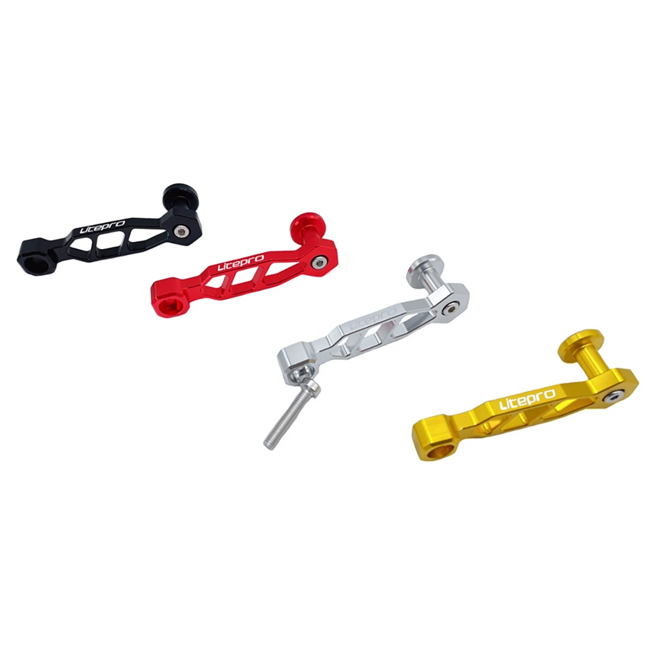 for 2/3 Folding Bike Chain Tension Device Rear Derailleur Chain Stretch Guide Stabilizer, B