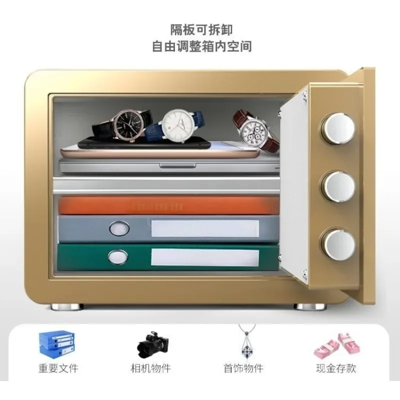 Safe mechanical lock, household small safe, old-fashioned mechanical password anti-theft