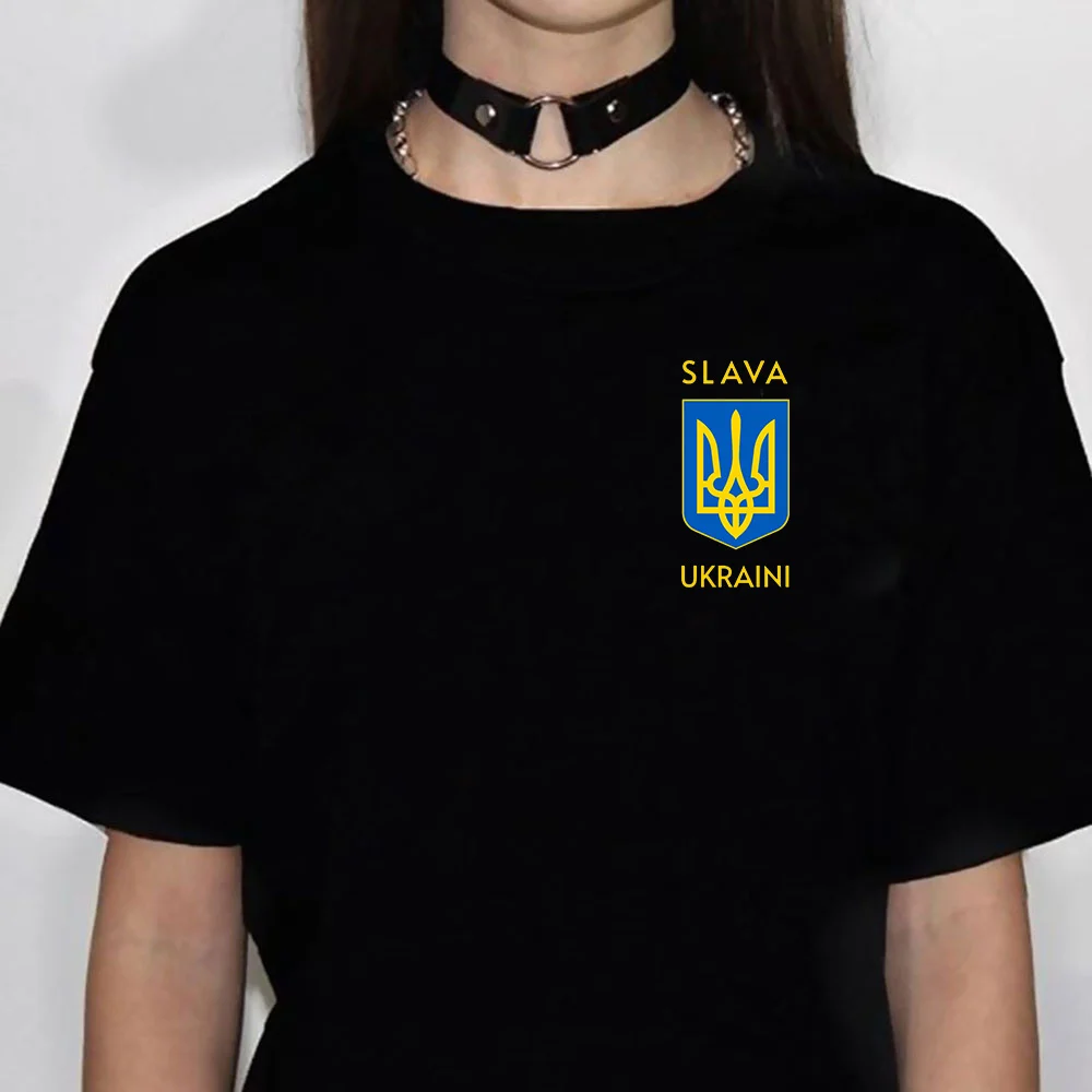 Ucraina Ucrania Ukraine tshirt women comic funny designer t-shirts girl harajuku graphic manga clothing
