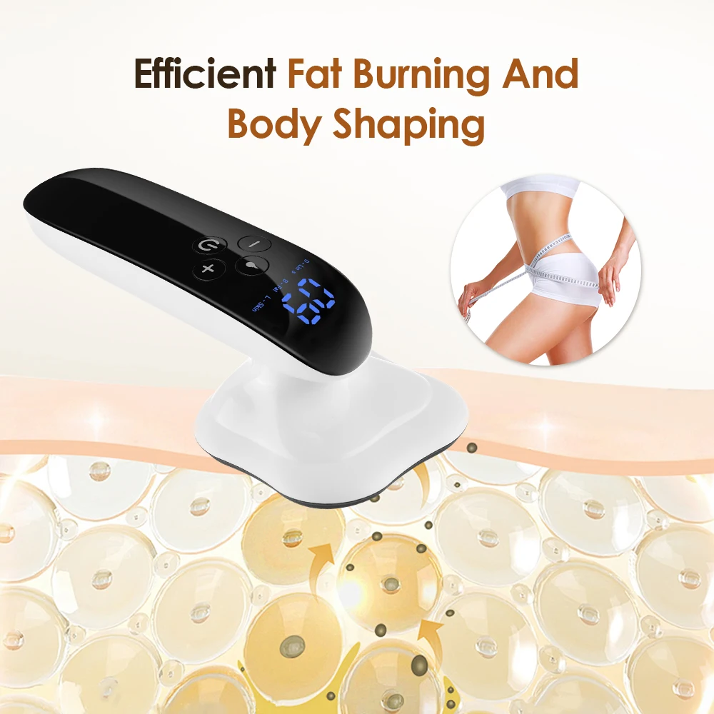 

Electric Fat Removal Abdomen Massage Device for Deep Tissue Cellulite Removal Body Sculpting Tool for Belly Legs Arms