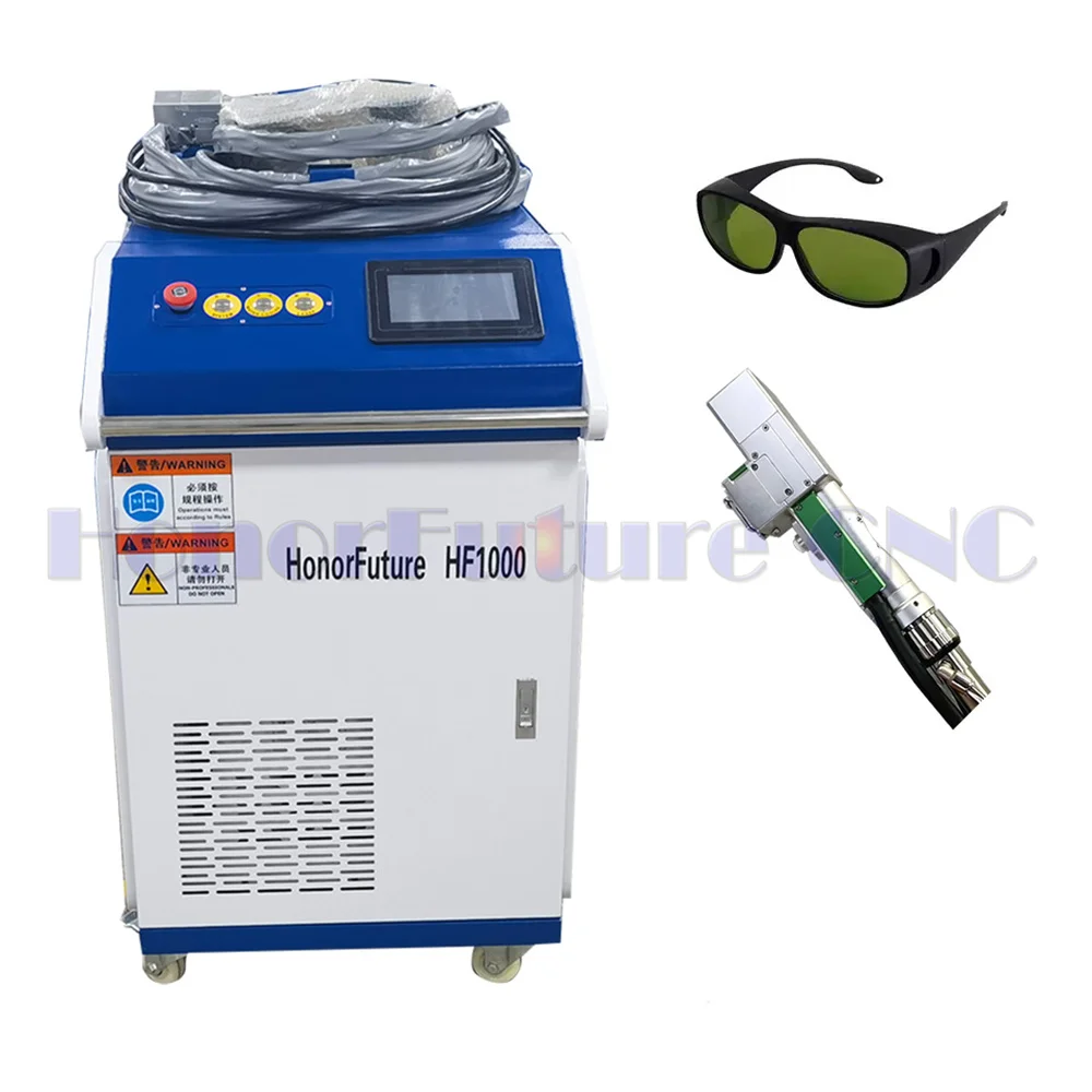 CNC Handheld Laser Cleaning Machine Cleaner Remove Rust Oil Paint 1000W 1500W 2000W 3000W