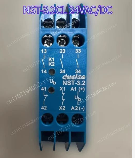 Relay NST-3.2CL 24VAC/DC function intact, tested OK