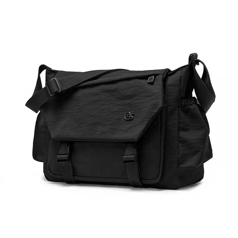 حقيبة كروس كاجوال من النايلون على طراز Preppy للنساء، حقائب كتف بحزام، سعة كبيرة، حقيبة سفر محايدة، محافظ للأولاد