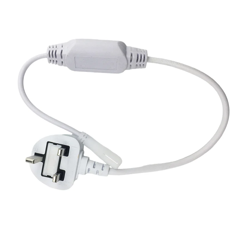

220V Waterproof Cob Led Strip Light Accessories UK Plug Connector