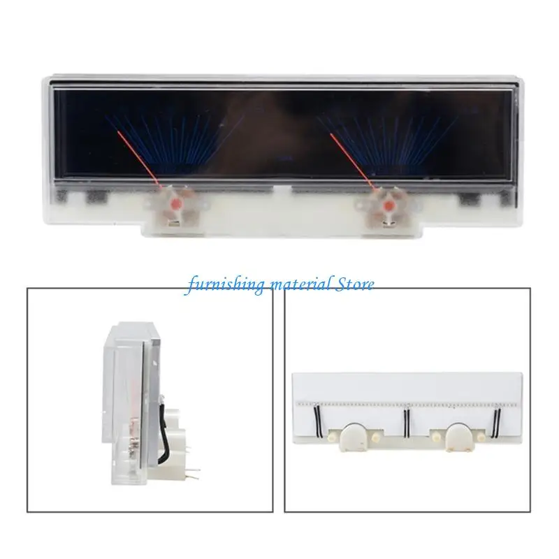 

Y5GD VU Meter 2-Pointer Amplifier Board Sound Level Blue Backlit DC500uA