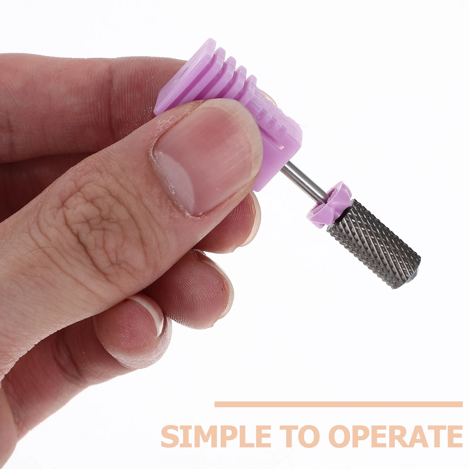 

Tungsten Steel Grinding Head 113# Nail Bits for Drill Electric Manicure Polisher Supplies Durable Acrylic Gel Removal Long Life