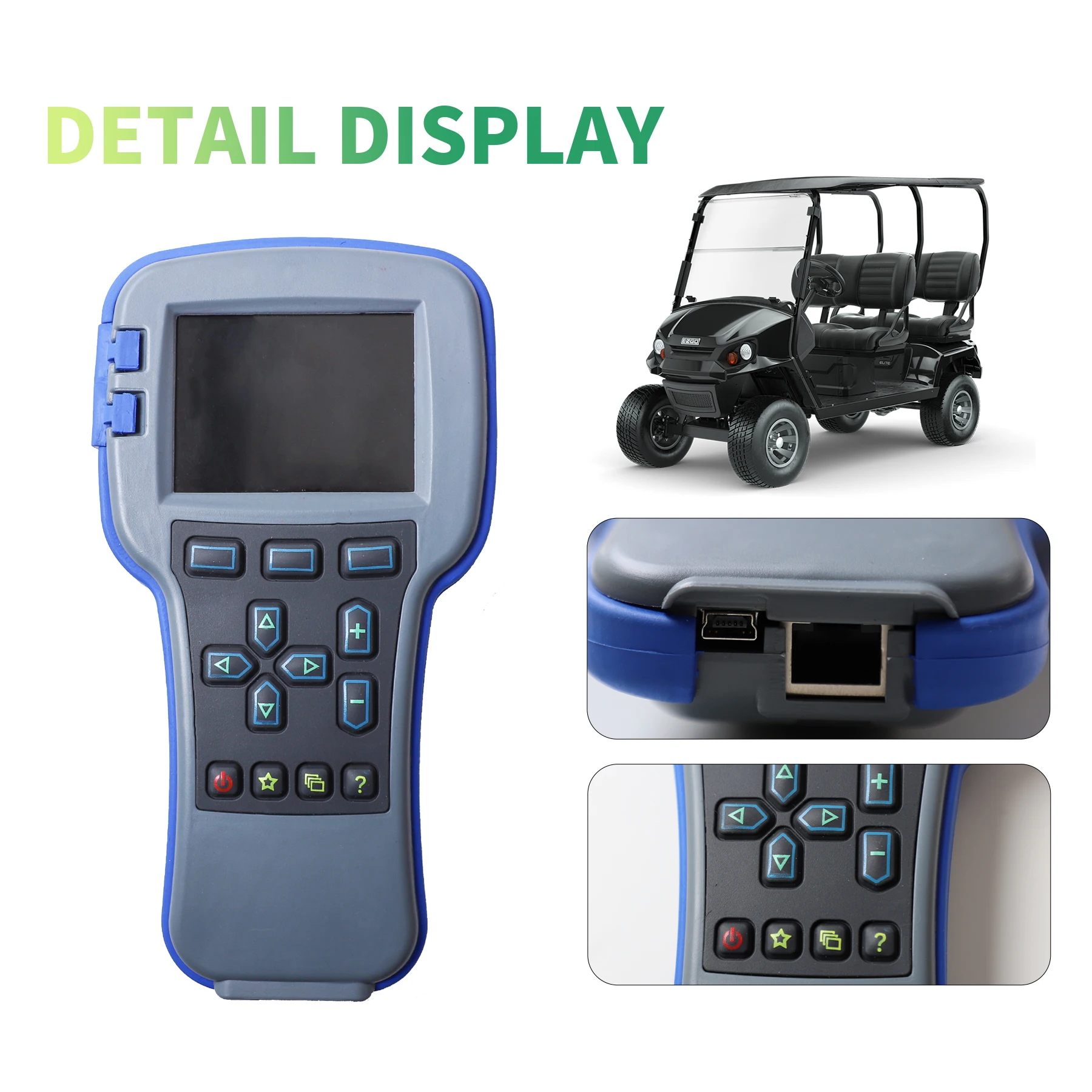 Nuevo programador portátil de nivel de acceso de distribuidor 1313-4431 1313-4331 1313-4401 1311-4401 Compatible con carretilla elevadora eléctrica Curtis