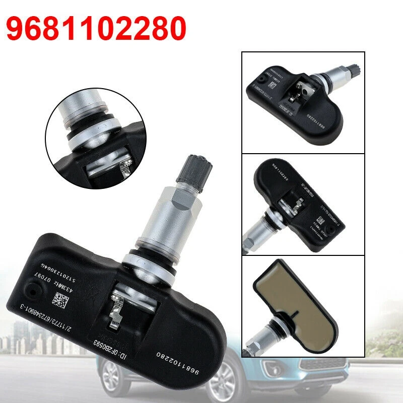 9681102280 Tyre Pressure Sensor TPMS 433Mhz For Peugeot 407 207 307 607 508 807 Citroen C4 5 6 7 8 Tire Pressure Sensor