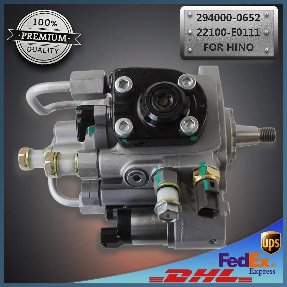 Высококачественный дизельный топливный насос Common Rail J05D 294000-0652 2940000652 22100-E0111 для HINO TRUCK Высококачественный дизельный топливный насос Common Rail J05D 294000-0652 2940000652 22100-E0111 для HINO TRUCK