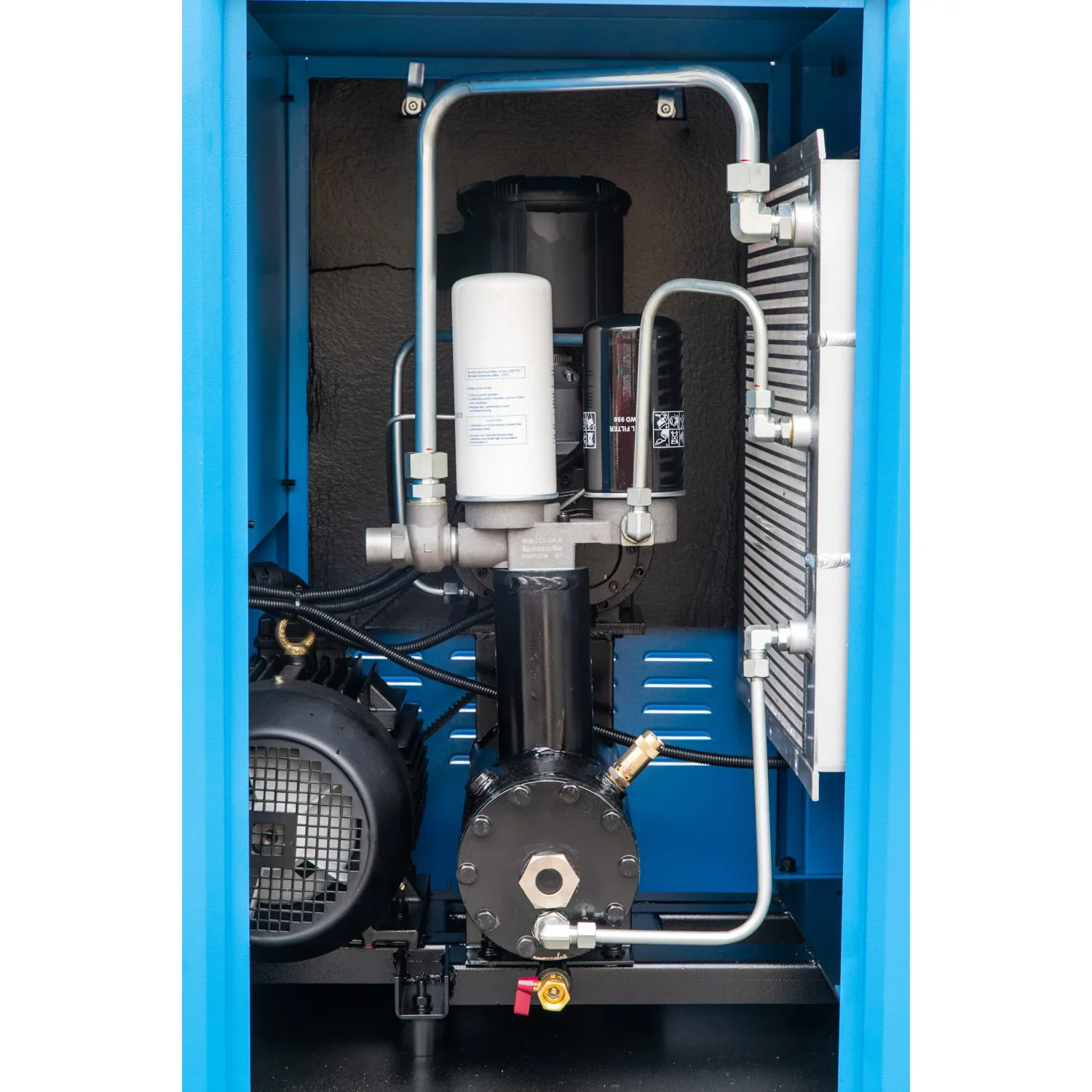 

DMC сверхмощный 15 кВт 20 л.с. масляный вращающийся винтовой компрессор 7 бар, 10 бар, 13 бар, электрический привод 380 В, сердечник подшипника двигателя с воздушным охлаждением