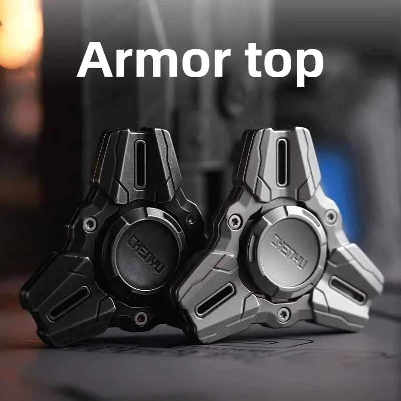 

Chenyu EDC CY Mecha трехсторонняя механическая металлическая эргономичная спиннер для декомпрессии настольная игрушка