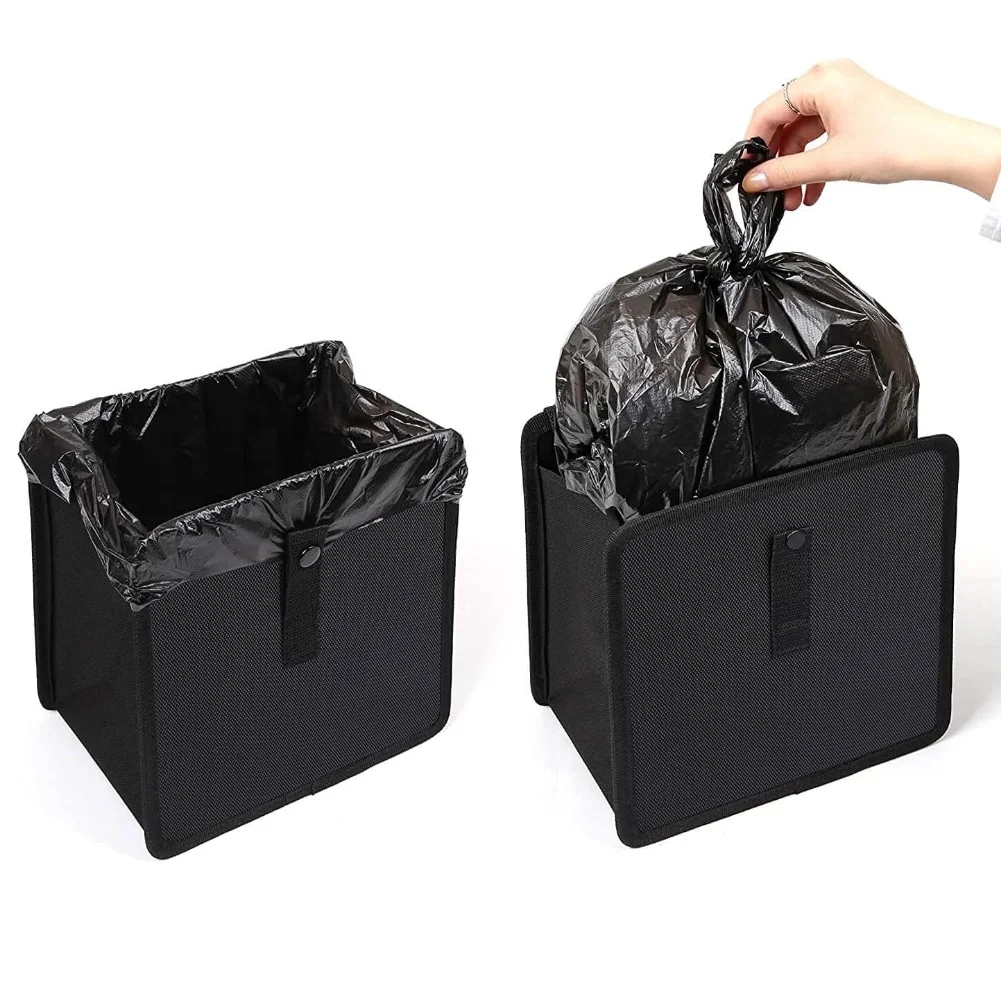 

Foldable Car Trash Can, Hanging Waterproof Leakproof Trash Can Storage Bag for Car with Large Capacity, Car Interior Accessories