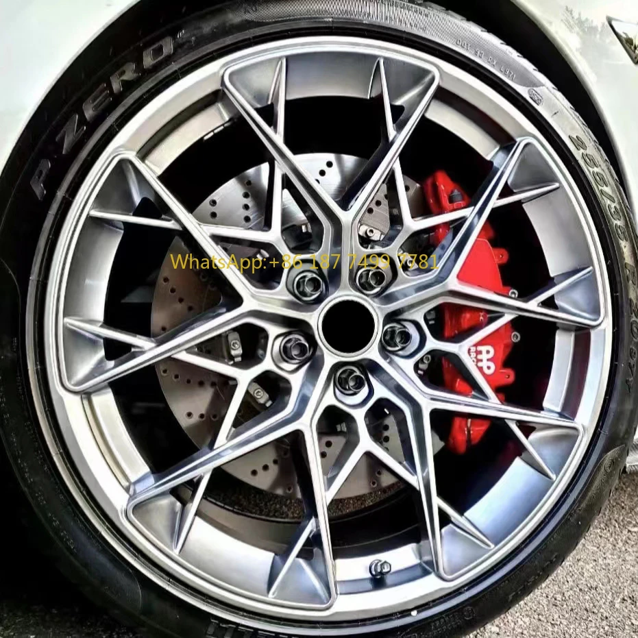 

Top Quality New Design Bright Sliver 18 19 20 21 22 Inch Monoblock Wheels Rim for .Model Y S X 3