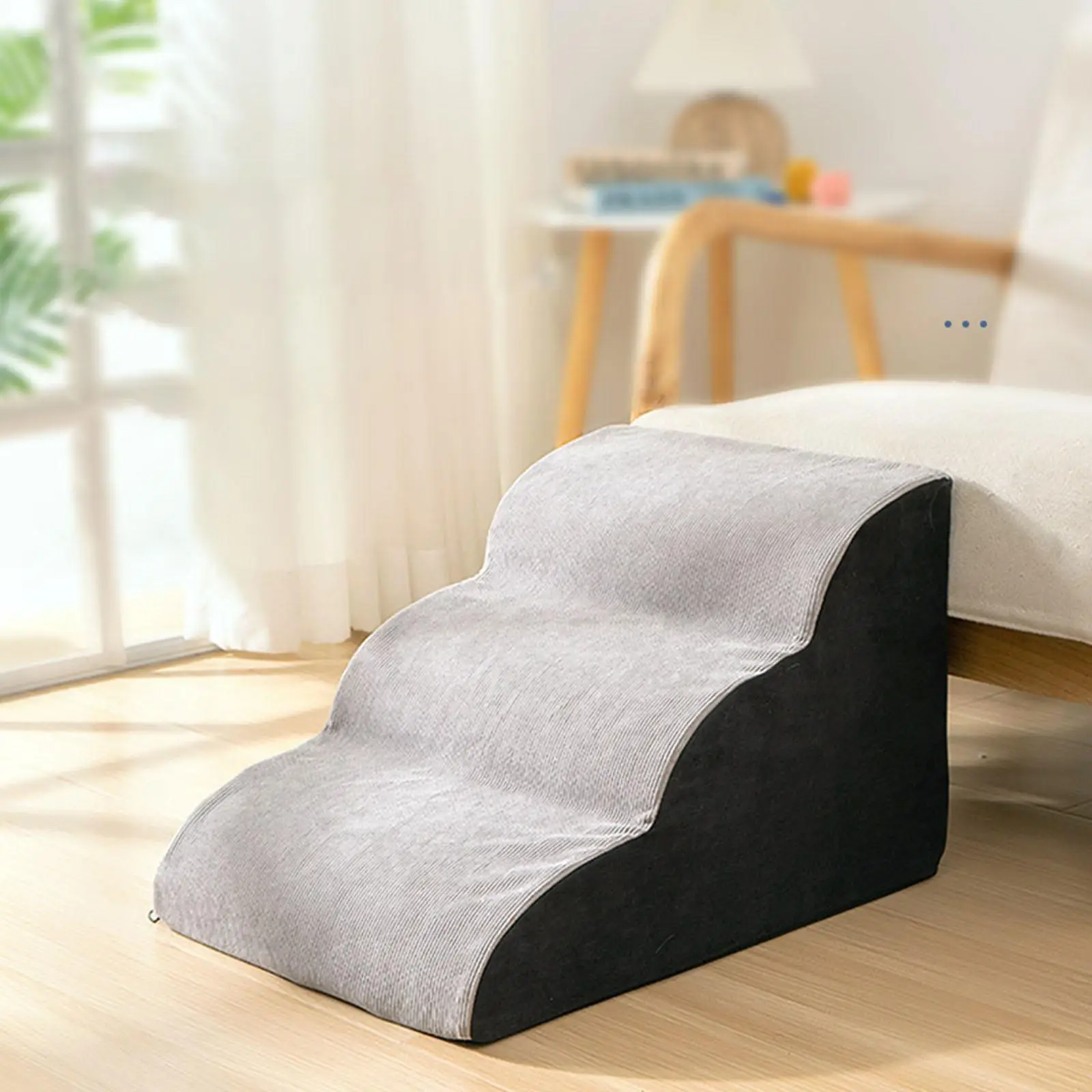 Non Slip Dog Stairs Pet Stairs Dog Climbing Stairs Household Small Dog Teddy Climbing Sofa Stairs Pet Slope Stairs 40x59x40cm