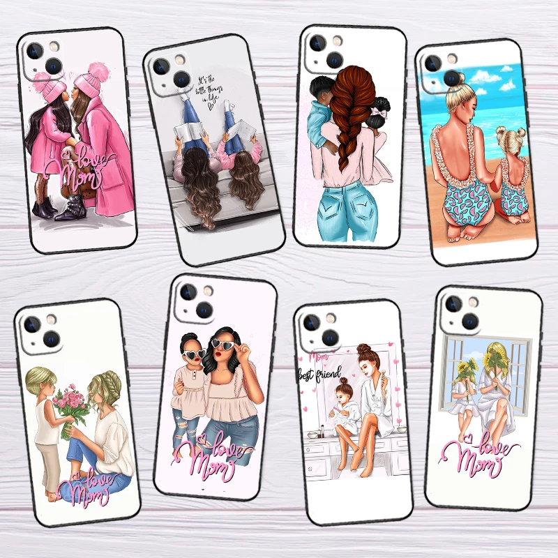Super Mom Baby Girl Mother For Samsung Galaxy M06 M35 M55 M15 M56 M36 M16 M31 M11 M13 M53 M12 M32 M52 M14 M34 M54 Case