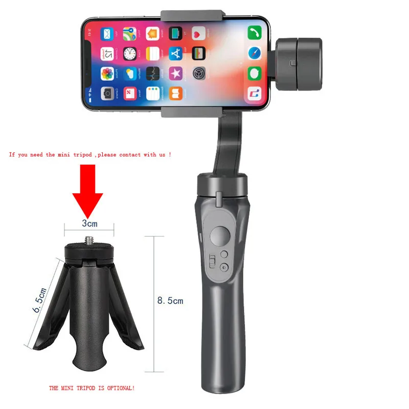 

Kinfuto Hotsale Handheld 3-AXIS Gimbal Phone Stabilizer Portable for Mobile Photography for Sports Use Model H4 on Sale