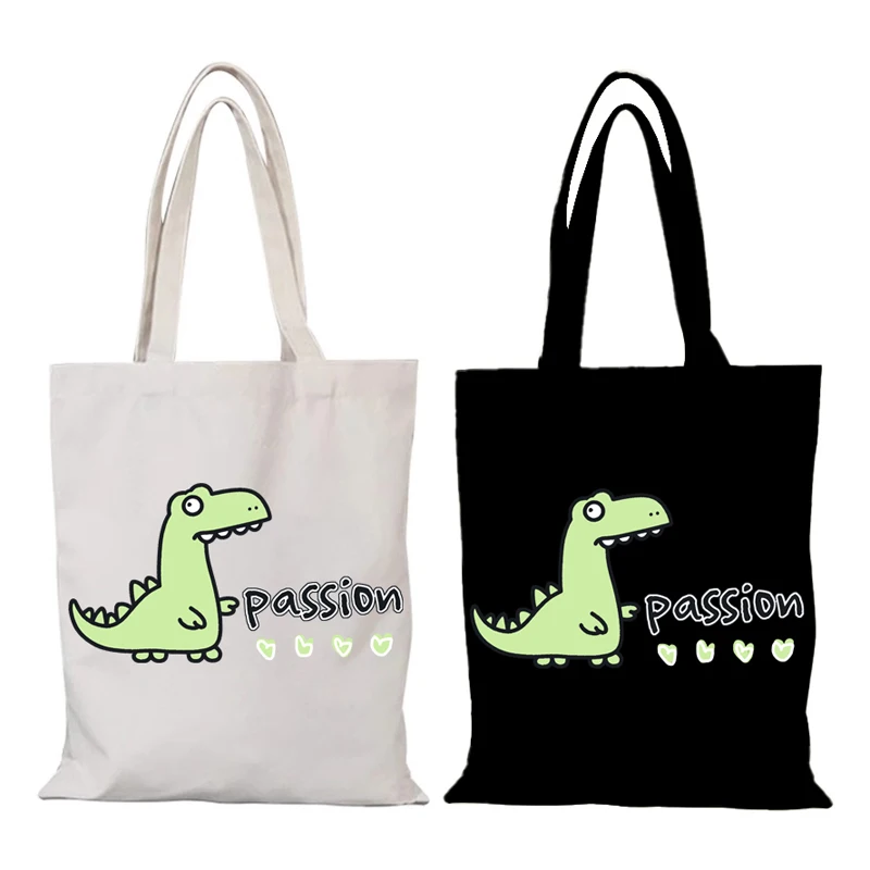 

Cloth Bags Cartoon Women's Bag Cute Leisure Man Tote Bag New Handbags Eco Shopper Shopping Beach Canvas Handbag Shoulder Lady