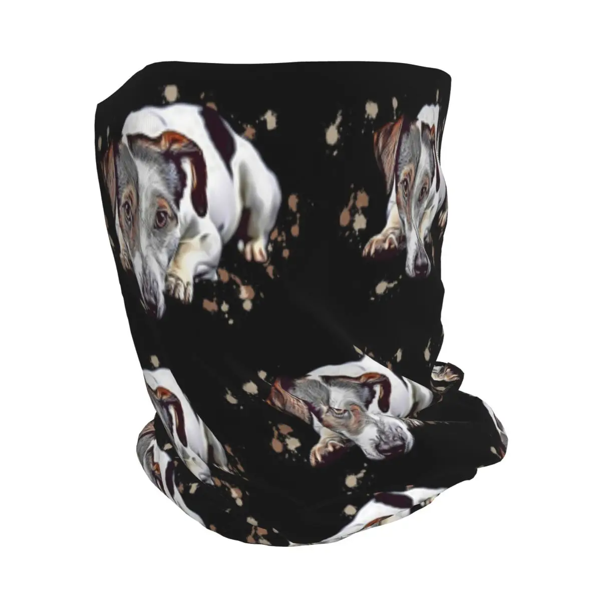 Sweet Jack Russell Terrier Dog Lover Mum Bandana Neck Gaiter Mask Scarf Multi-use Face Mask Beanies Hat Unisex Adult Washable