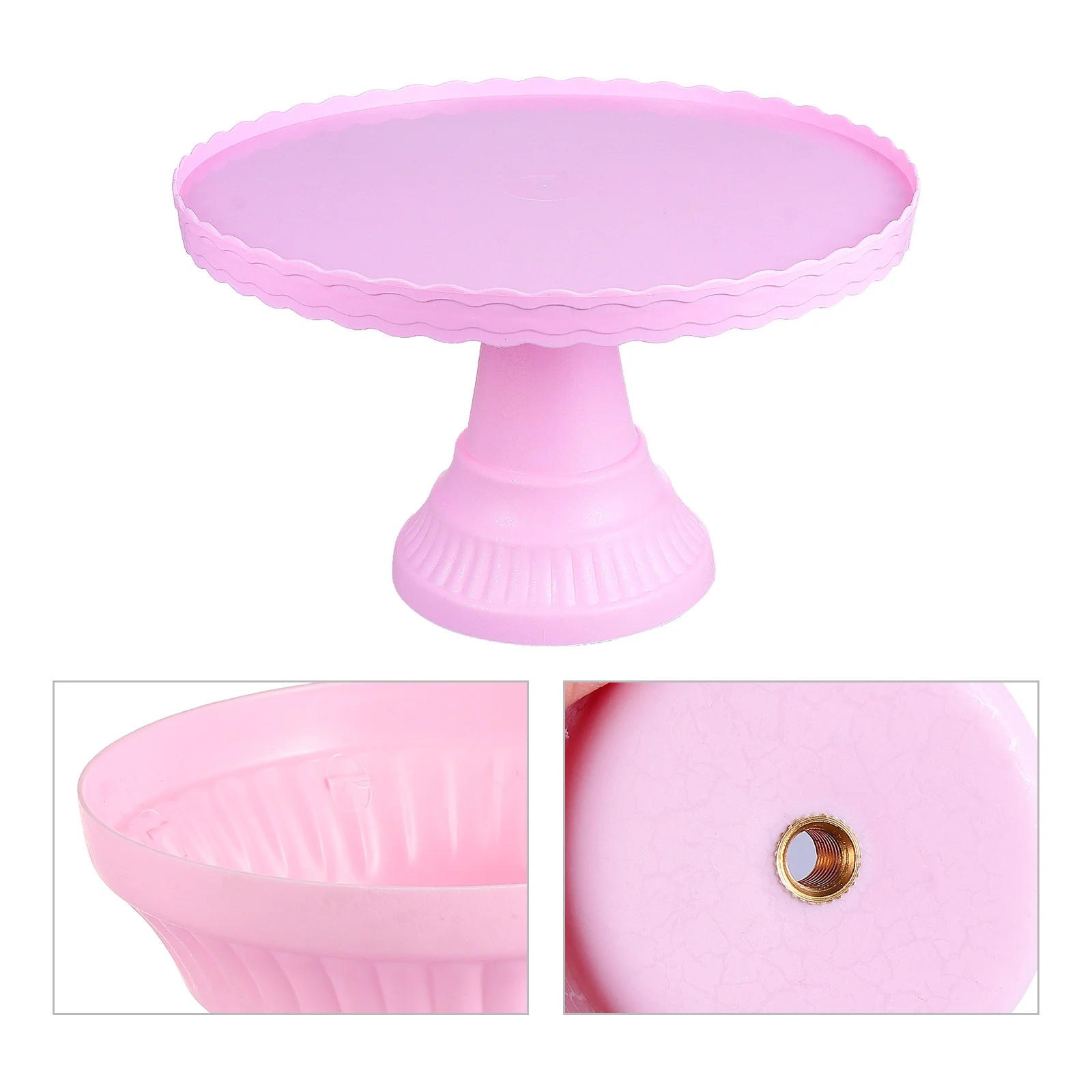 Practical Cake Plates Top Class Material Strong Structure Bridal Shower Birthday Cake Display Stand Wedding Party Dessert Rack