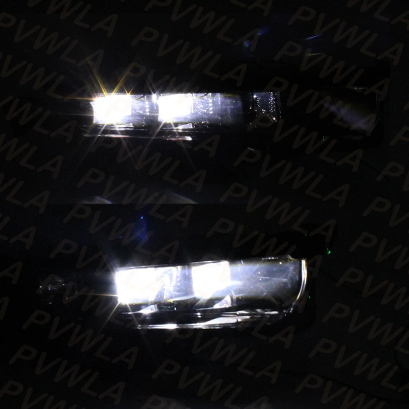 LED Fog Light 6 PIN For Lincoln Nautilus 2020 2021 2022 2023 Car Accessories Front Bumper Smoky Lamp DRL