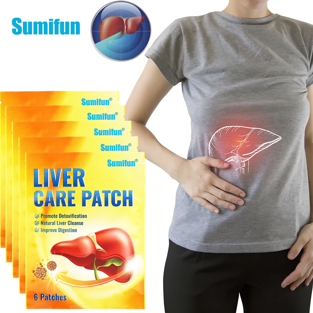 

1/3/5/10Bags Sumifun Liver Care Patch Body Detox Promote Digestion Sticker Natural Liver Cleanse Massage Herbal Medical Plaster