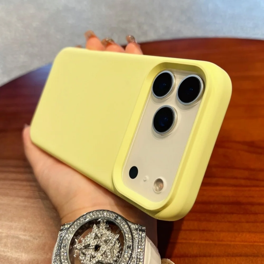 Official Liquid Silicone Case Camera Button Control For iPhone 17 Air 17 Pro Max 16 Plus 17 Candy Color Matte Soft Back Cover - náhled 2