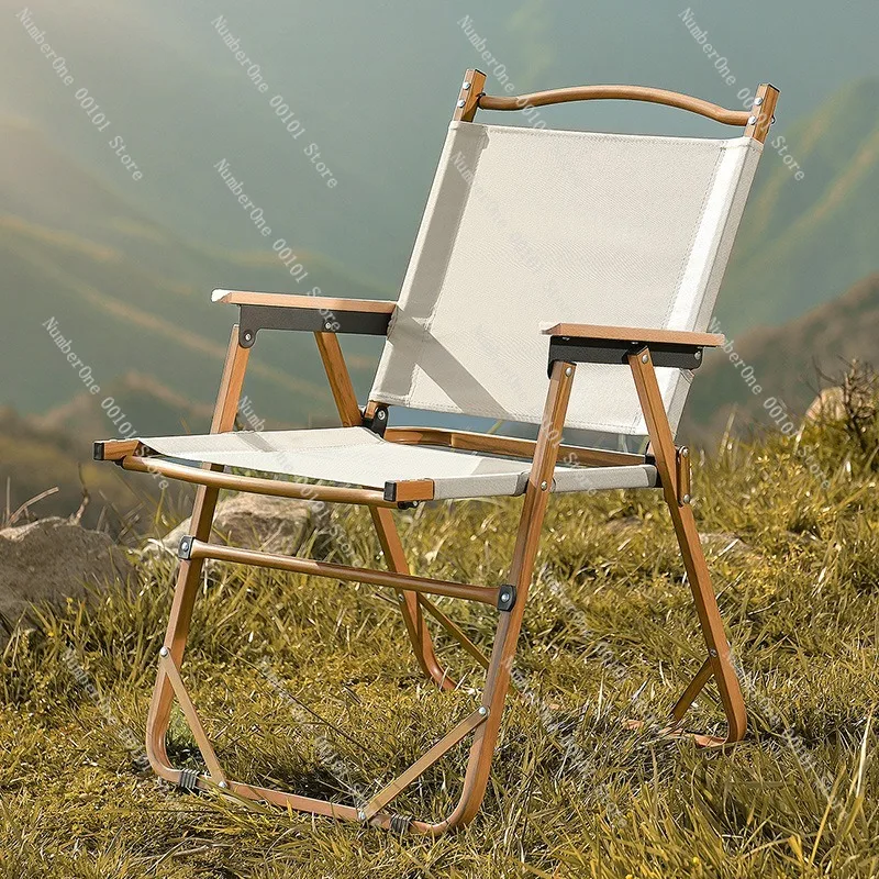 Outdoor Folding Chair Portable Beach Camping Chair Fishing Chair Lightweight Folding Table Set Travel Outdoor Leisure