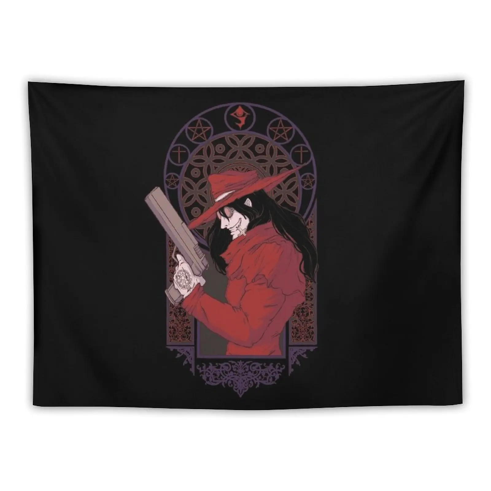 

Alucard Hellsing Tapestry Decorative Wall Mural Bedrooms Decorations Tapestry