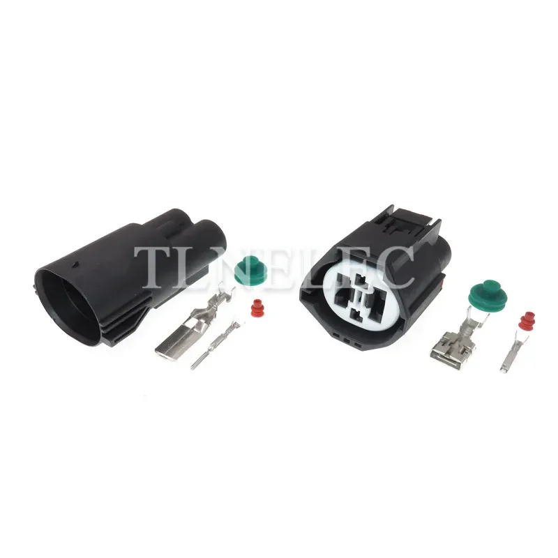7283-8497-90 4 Pin Way Male Female Heat Dissipating Fan Compound Connector for Car Ford Focus Volvo Land Rover