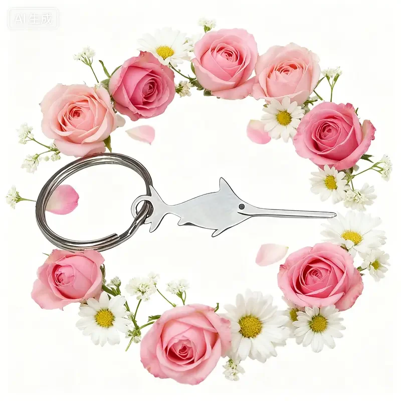 

Новый креативный эжектор SIM-карты с рыбой-меч, милый мультяшный брелок и открывалка для телефона, инструмент для подарка и смартфона на 9 праздников