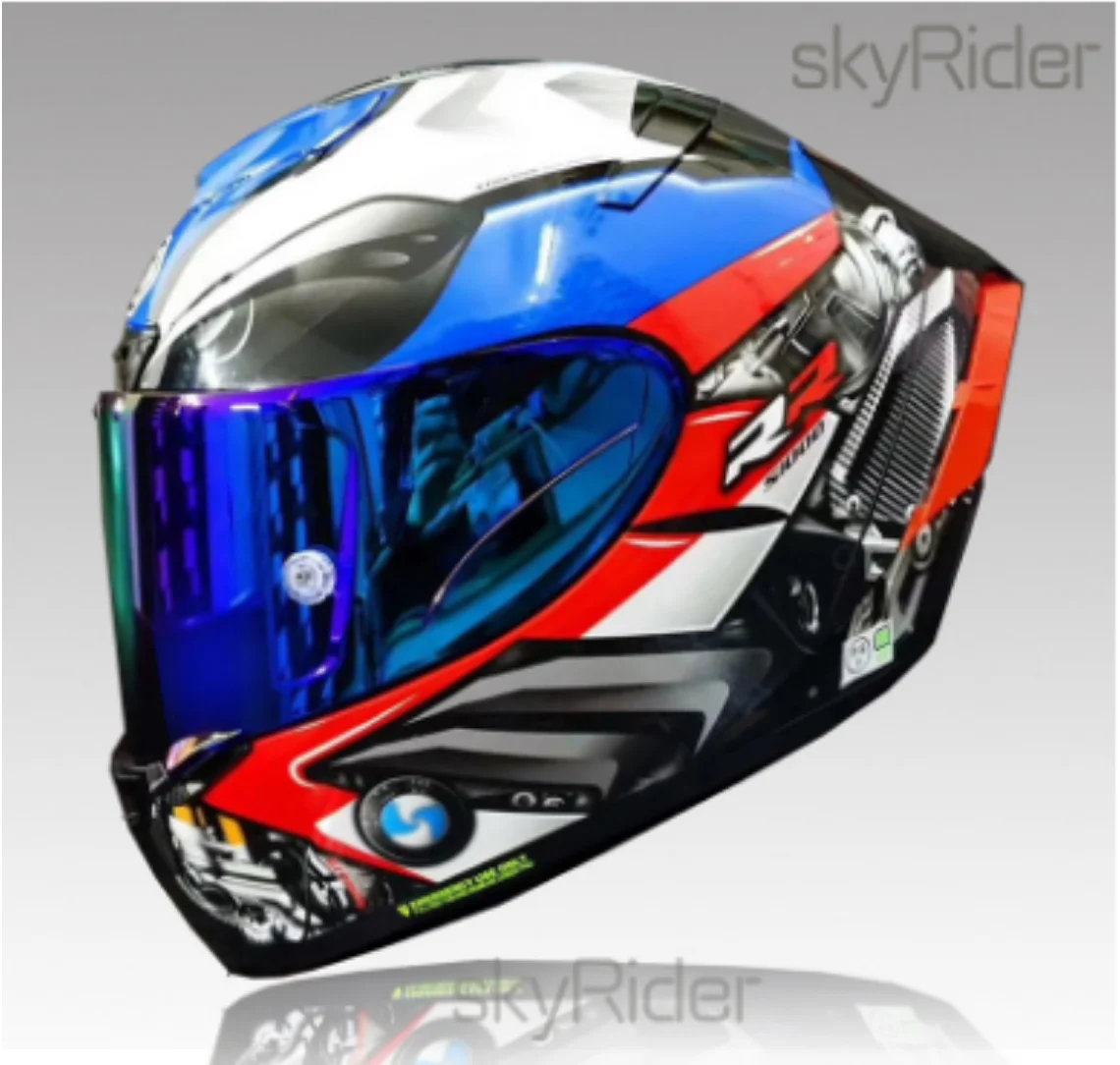 

Full Face Motorcycle helmet X14 RR1000 BLUE Riding Motocross Racing Motobike Helmet Casco De Motocicleta