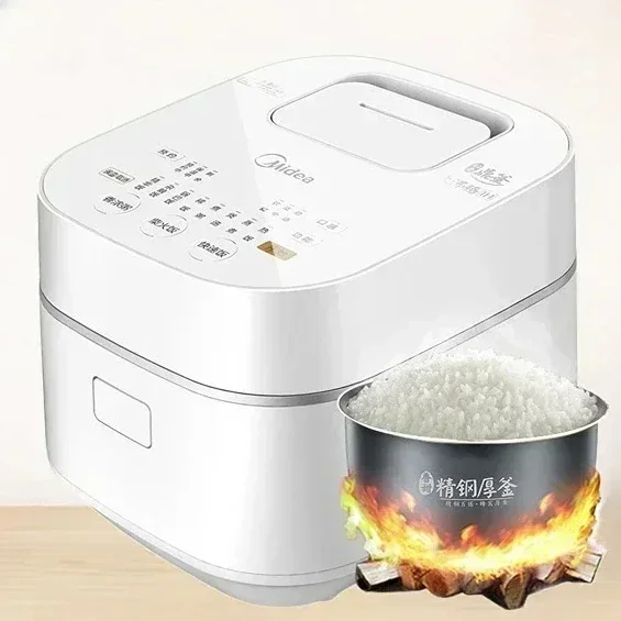 Midea Home Electric Rice Cooker 3L Stereo IH Large Fire Heating Compound Fine Iron Kettle Liner Riz 220v Multicooker Coocker Pot