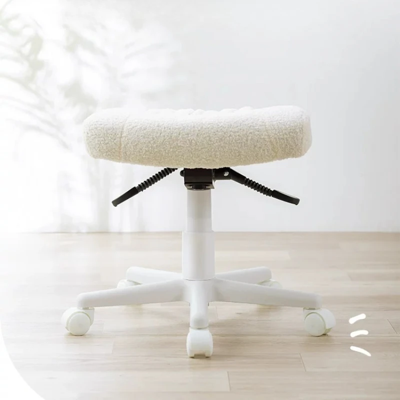 Swivel Living Room Foot Stool Modern Elegant Minimalist Portable Foot Stool Outside Lounge Taburete Almacenamiento Furniture