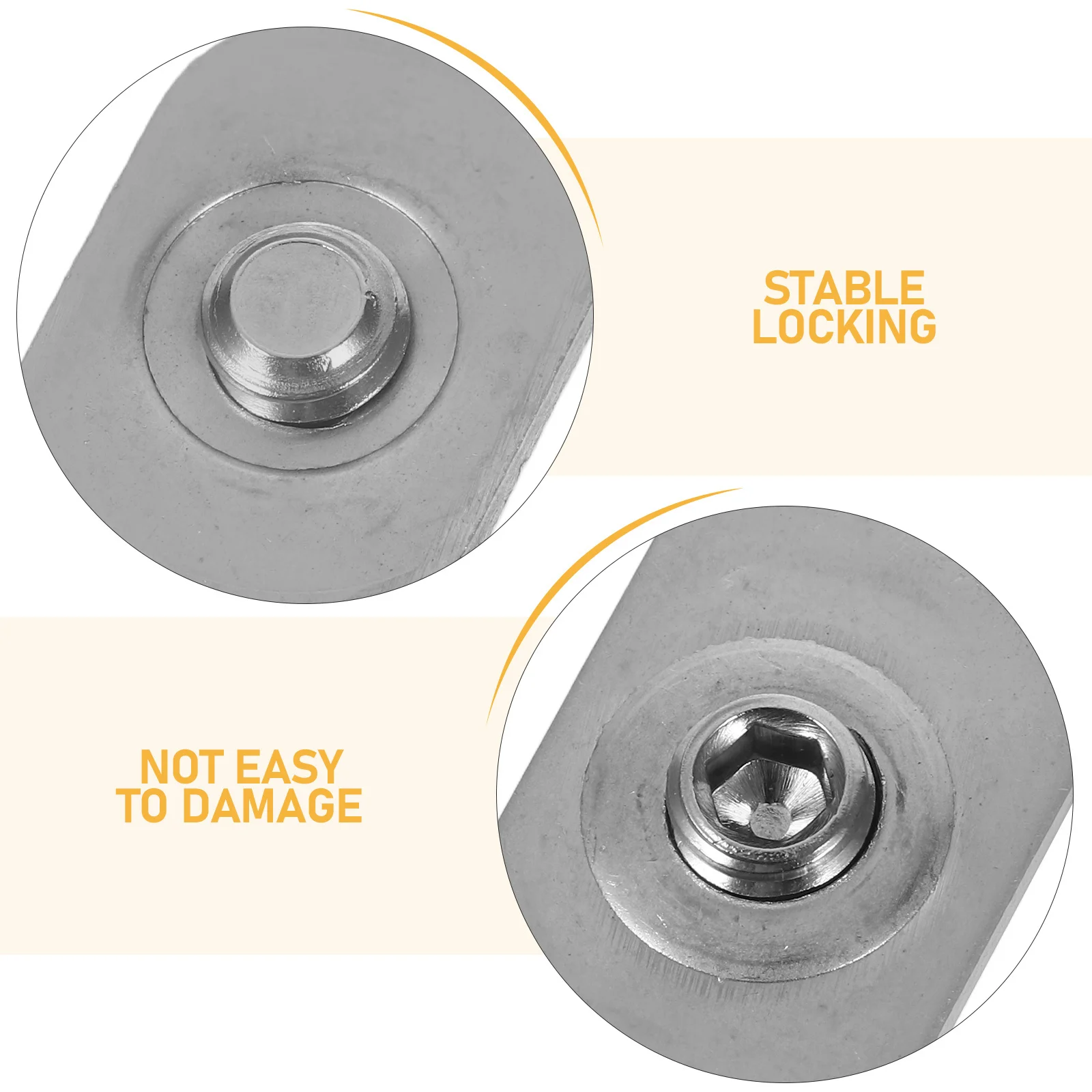 16 قطعة محددات قفل النافذة من الفولاذ المقاوم للصدأ مقيدات منزلقة سدادات أمنية قطع غيار لنوافذ المكاتب المنزلية #6