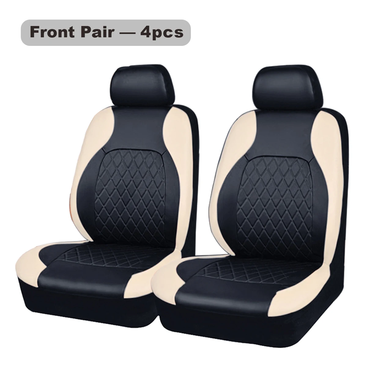 Ganzjahres-Autositzbezug aus PU-Leder, vollständig umschlossener Sitzschutz, wasserdicht, universelle Passform, Limousine, SUV, Pick-up-LKW-Sitz – Detail 18