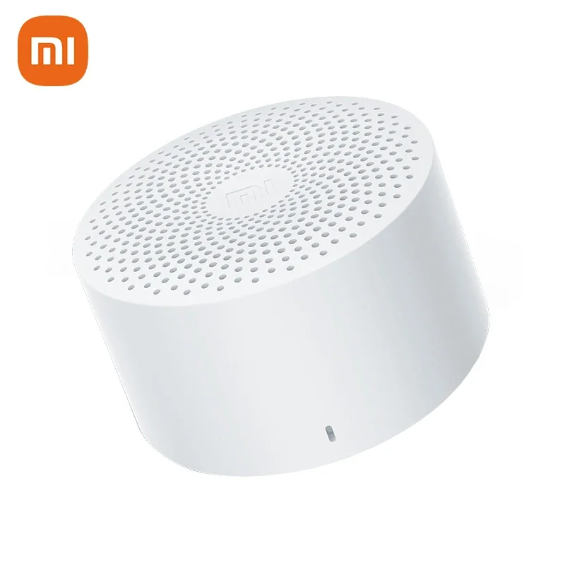 Xiaomi-Mijia AI Bluetooth Speaker, Mini Speaker Portátil Sem Fio, Baixo Estéreo, Smart AI Control com Microfone, Chamada de Qualidade HD