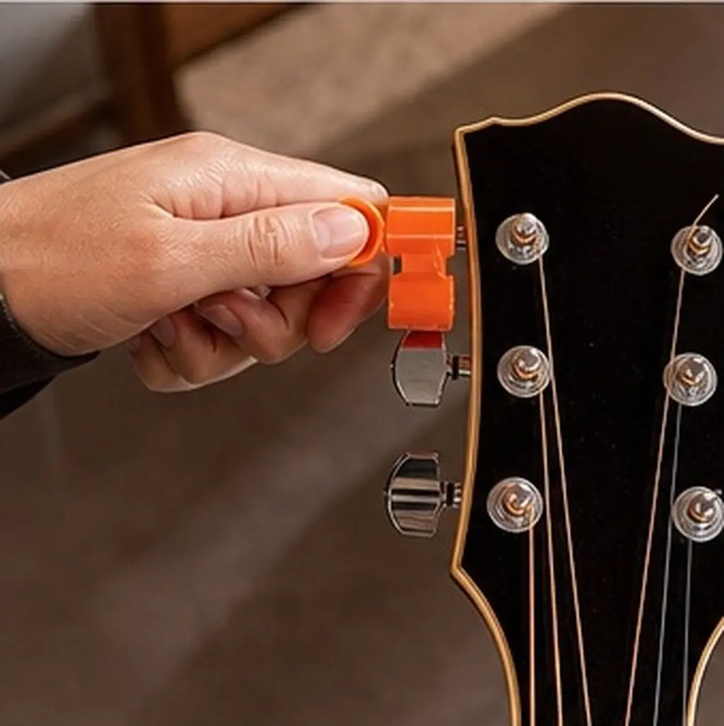 Guitar String Winder Wood Handle Peg Winder Acoustic Electric Guitar String Changer Bridge Pin Puller Repair Accessory