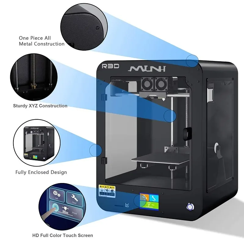3d Printer MINI Desktop Home Education FDM Fully Assembled