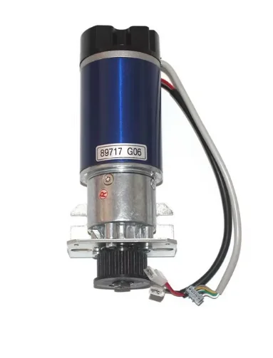 KM89717G06 Modern Elevator Door Motor with Pulley Accessories for Hotel Lift Parts Controller Compatible