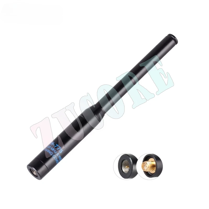 هوائي سماعة النسر SRH775 قاعدة معدنية للأشعة فوق البنفسجية قسم مزدوج قضيب ربط لاسلكي RH775 مطور 41 سنتيمتر