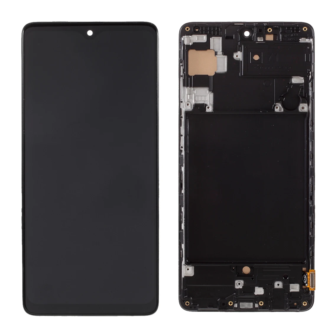 

6.7 inches LCD Replacement Screen for Samsung Galaxy A71 SM-A715 and Digitizer Assembly + Frame