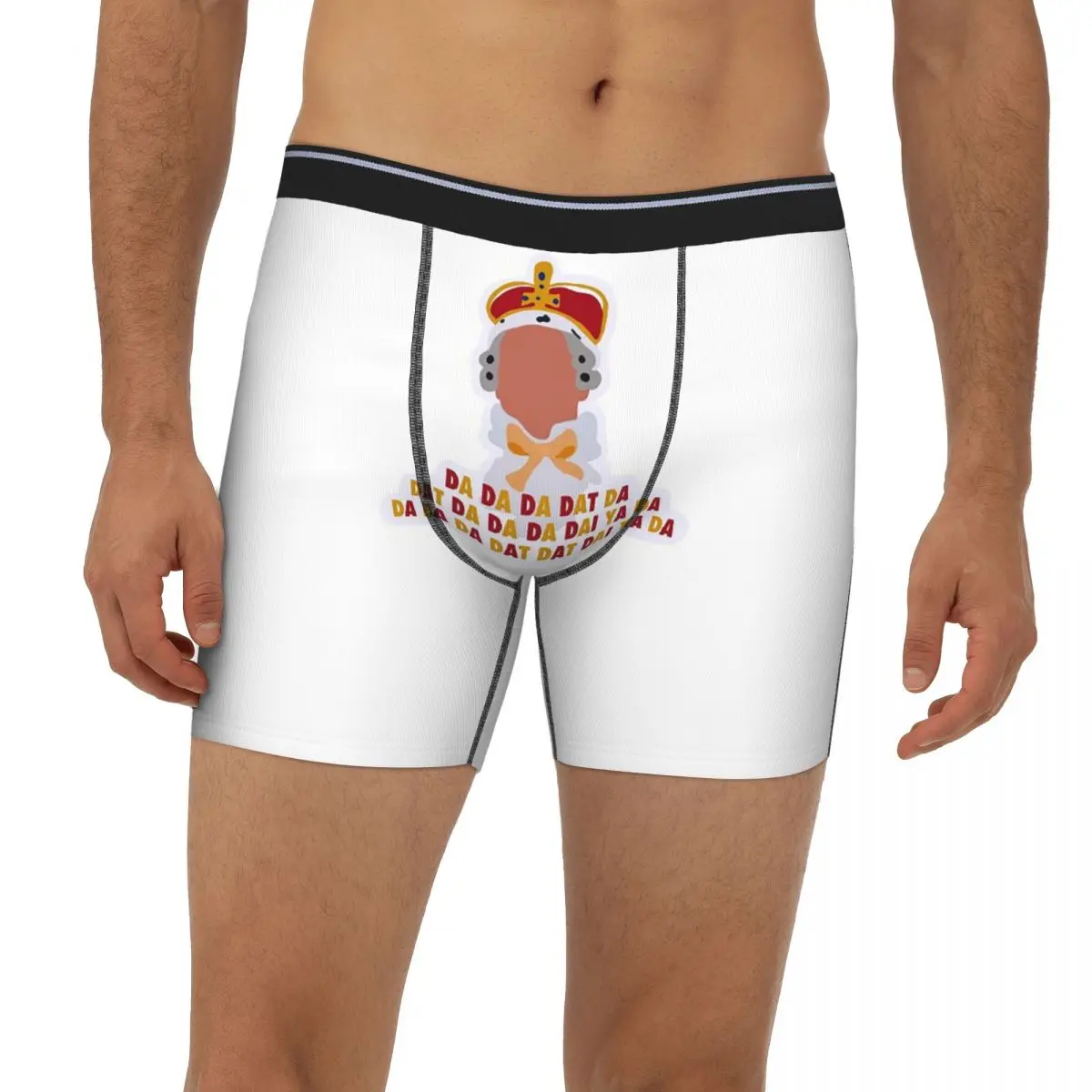 

Long Boxer Underpants Shorts Hamilton King Georg Panties Men's Comfortable Underwear for Homme Man Boyfriend Gift