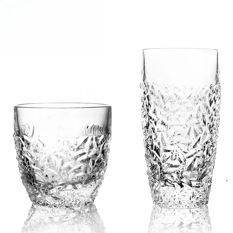 

Crystal glass whiskey glass foreign wine cup creative beer cup glass cup