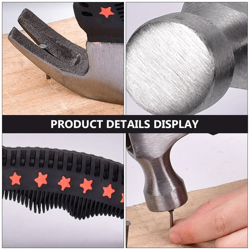 

1Pcs Hand Tool Claw Hammer for Nail Extraction Compact Size Ideal for Household and Workshop Use
