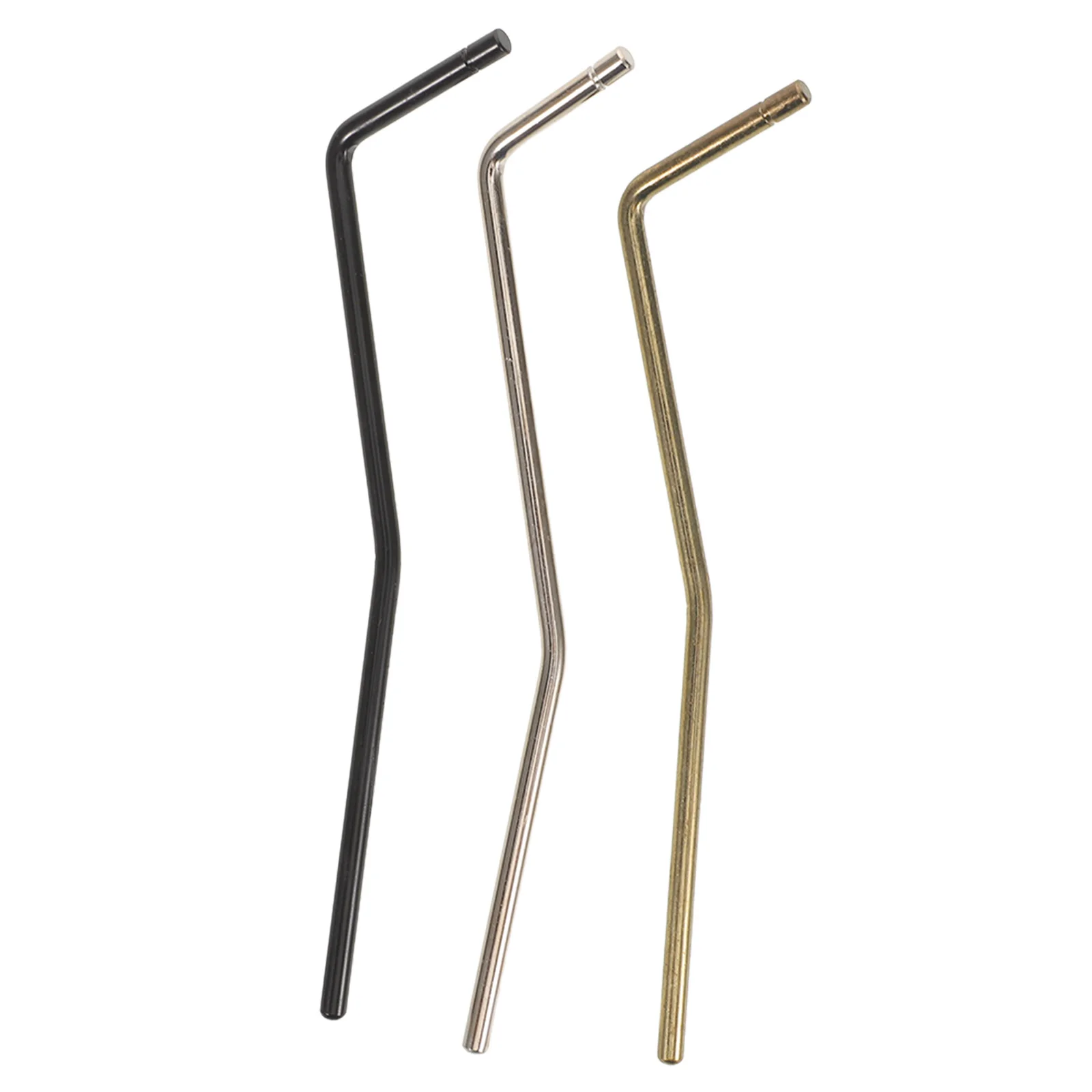 

3 Pcs Electric Guitar Accessories Bridge Vibrato Arm Whammy Bar Tremolo Vintage Hardware Metal