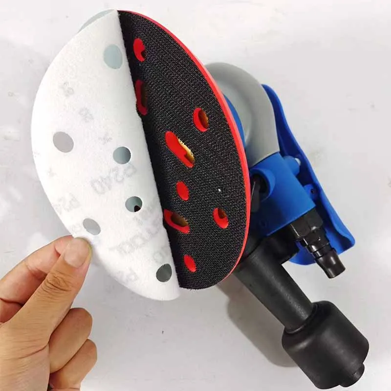 

Pneumatic Sander 6 Inch Car Paint Putty Dry Grinder Industrial Grade Polishing Beauty Sandpaper Machine Grinding Tools