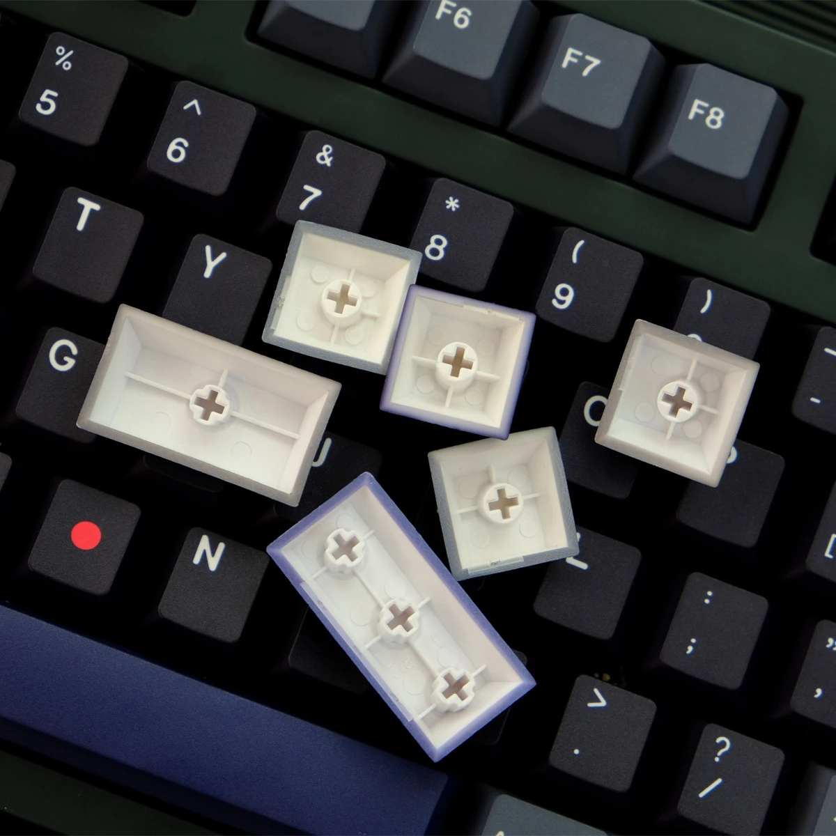 Imagem -06 - Gmk Clone Thinkcaps Pbt Cherry Keycaps Sided Dye Sublimation Apto para mx Switch Gaming Teclado Mecânico Retro 129 Chaves