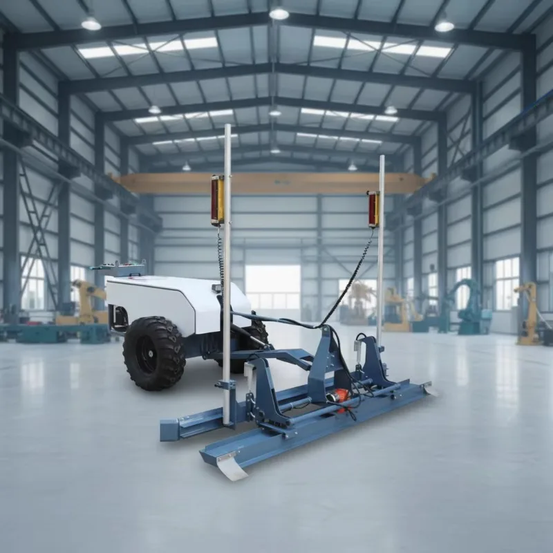 Intelligent Laser Guided Concrete Leveling Machine High Efficiency Floor Screeding Equipment Warehouse Parking Lot Construction